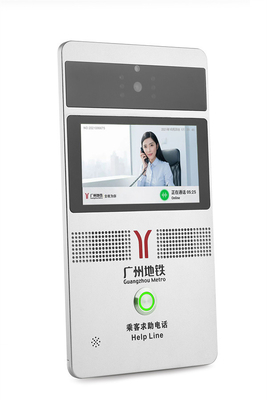 주문 청정실 또는 지하철 역을 위한 파괴자 증거 VoIP 화상 전화 온라인 제조