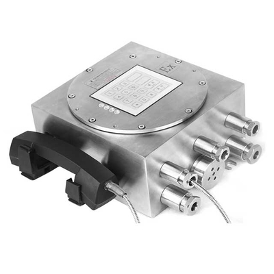 주문 IP68 튼튼한 산업용 전화기 12V 전압 온라인 제조