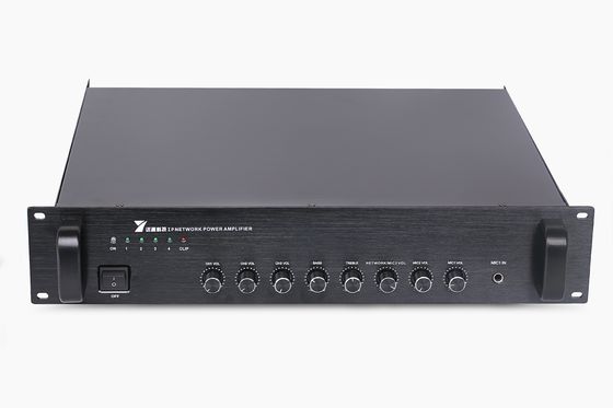 주문 120W/250W/500W IP 전력 증폭기 기상 방지 알루미늄 장치 스피커 증폭기 온라인 제조