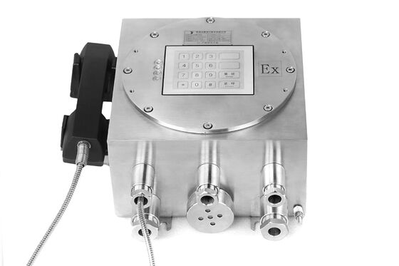 주문 스테인리스 스틸 장치 IP66 보호 30W 내장 증폭기 폭발 방지 산업 전화기 온라인 제조