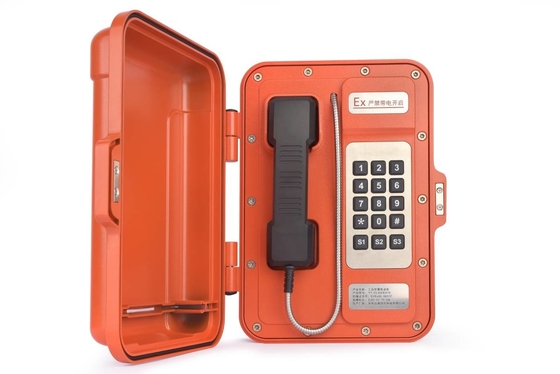 주문 IP67 Explosion Proof Telephone Aluminum Alloy for Industrial Use 온라인 제조