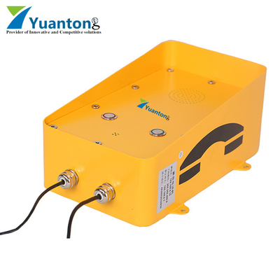 IP67 날씨에 견고한 전화기 선택적 소음 취소 및 30W 최대 외부 스피커 하우징 재료 DC 12V / AC 220V