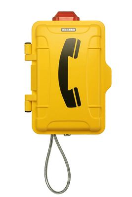 3W 부저가 있는 산업용 방수 전화기, 30W 내장 앰프 및 DC 12V/AC 220V 전원 공급 장치