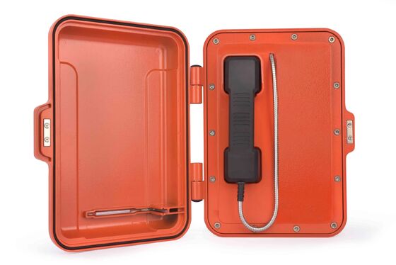 강력한 노이즈 캔슬링 및 30W 내장 앰프가 있는 내구성 있는 알루미늄 합금 방폭 전화기